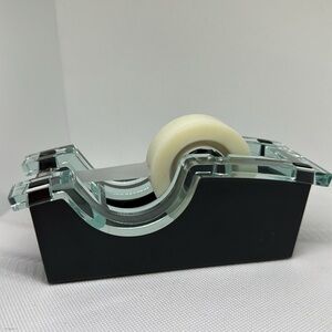 Scotch tape dispenser new in box acrylic and black